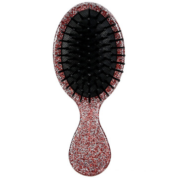 Pink Glitter Detangle Hair Brush for Wet and Dry Hair